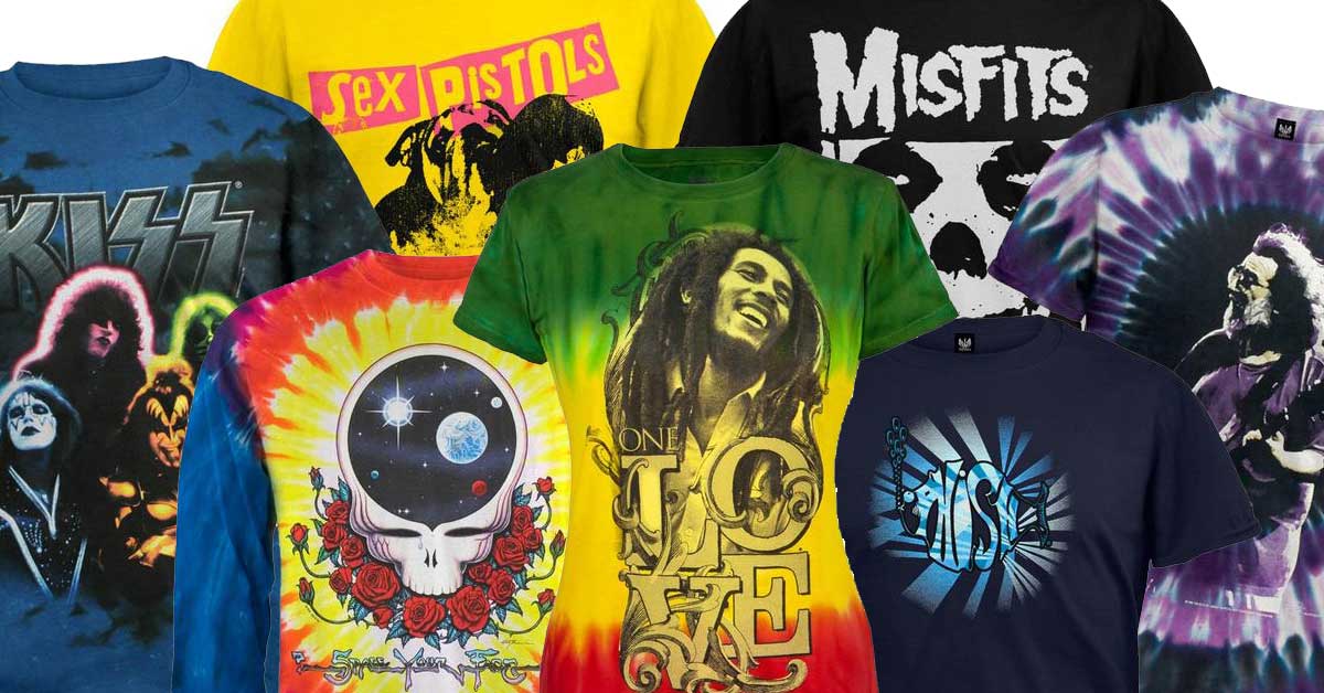 Music T Shirts, Hoodies, Hats & Gifts from Old Glory