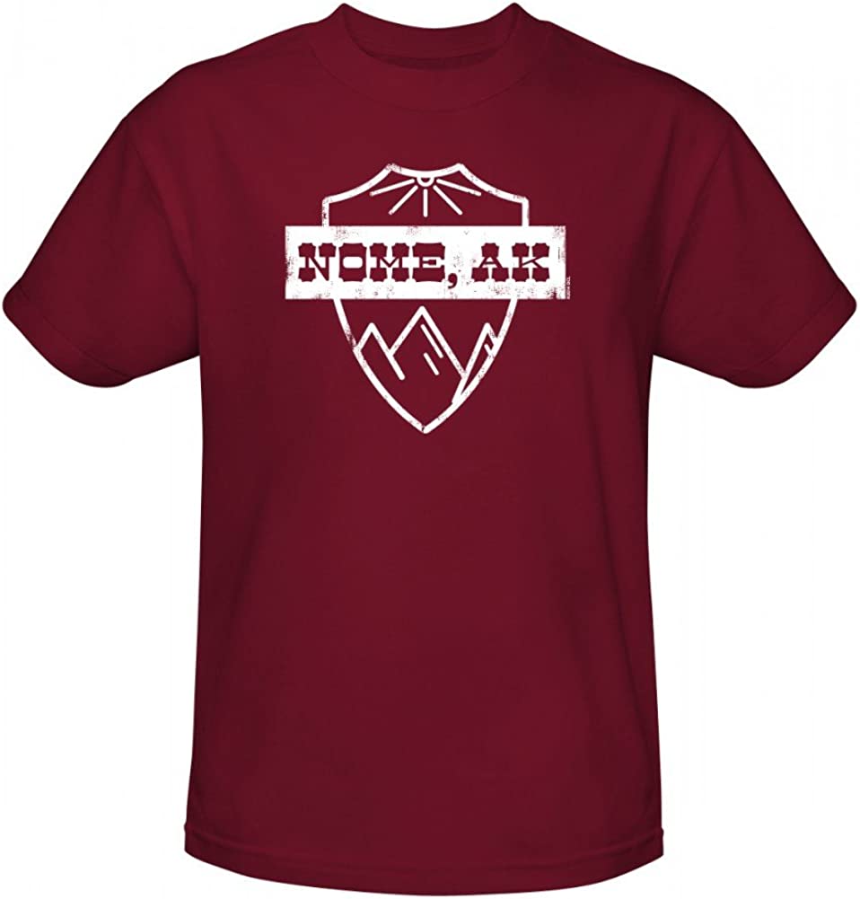 Gold Rush - Klondike Nome AK Mens T Shirt Men's T-Shirts Oldglory.com XL Red
