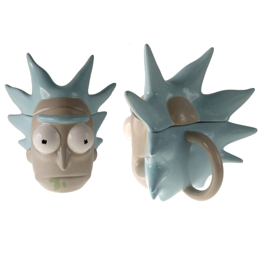 Rick And Morty - Rick Head Molded Mug Coffee Mugs Old Glory   