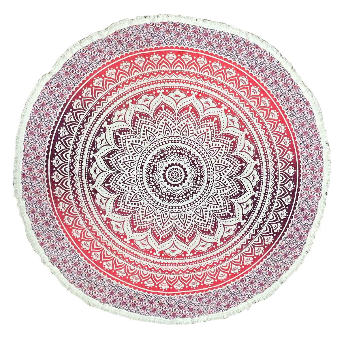 Pink Mandala Circle Tapestry Pink Tapestries Old Glory   