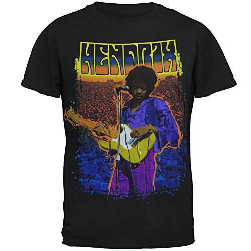 Jimi Hendrix - Third Stone from the Sun Mens T Shirt Men's T-Shirts Old Glory MD