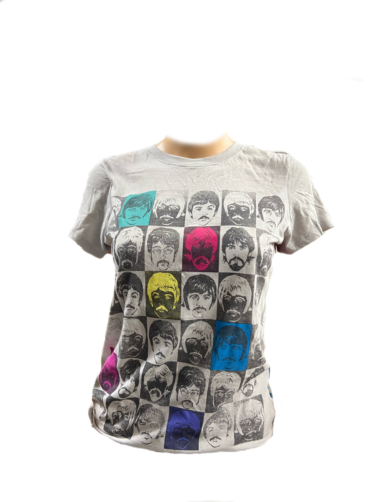 The Beatles - Pop Art Juniors T Shirt Juniors T-Shirts Old Glory   