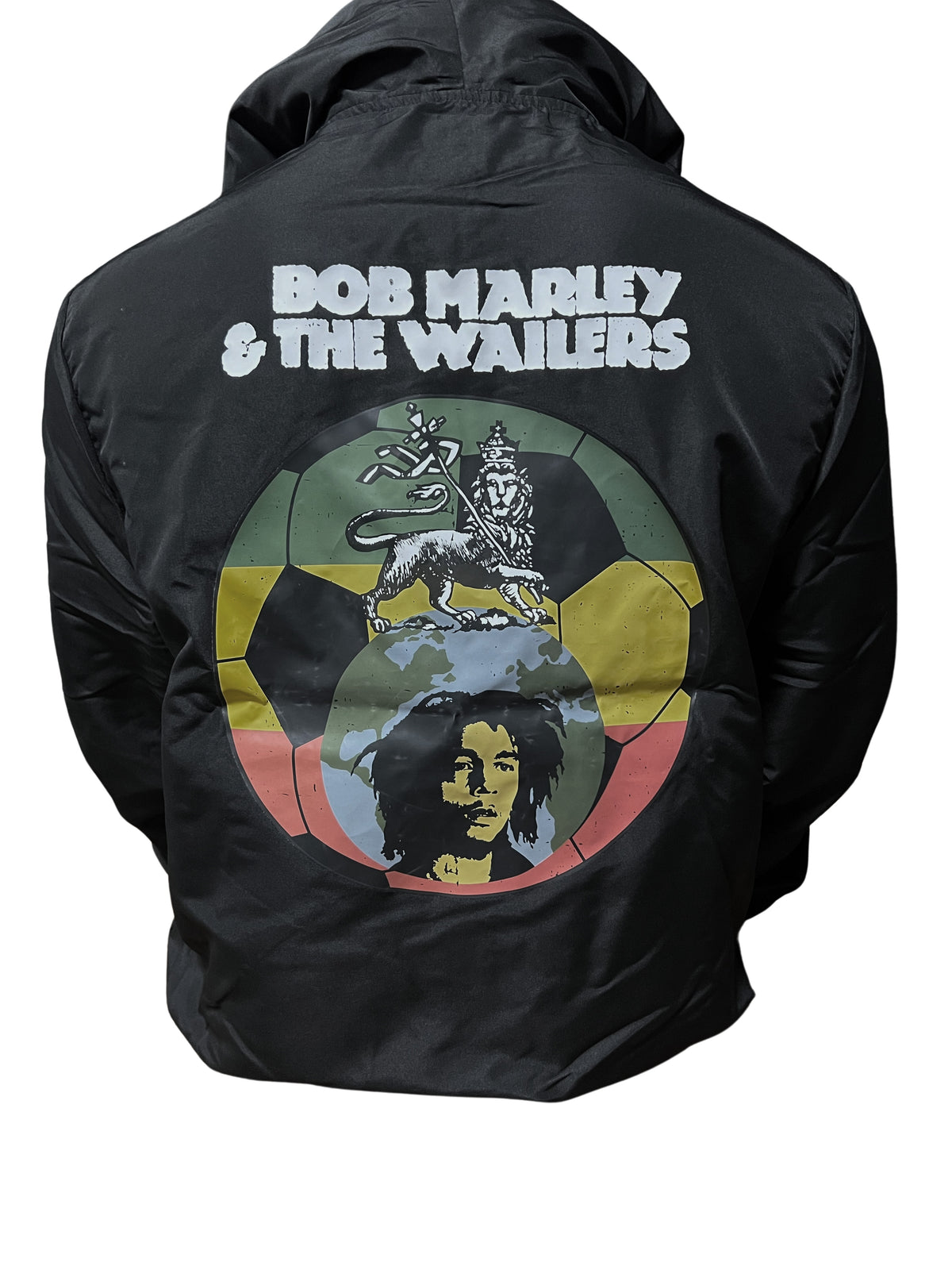 Bob Marley - World Cup Mens Windbreaker  Old Glory   