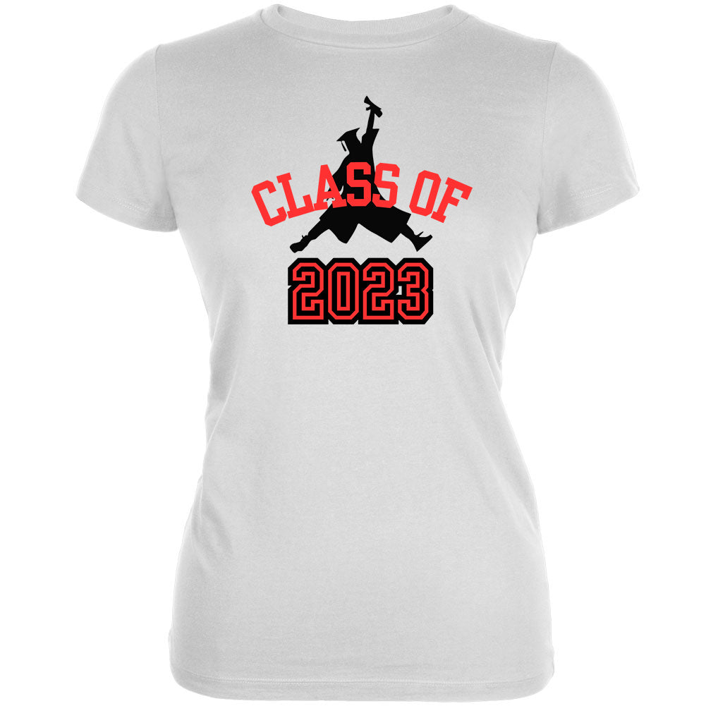 Class of 2023 Graduation Jumping Grad Juniors T Shirt  Old Glory   