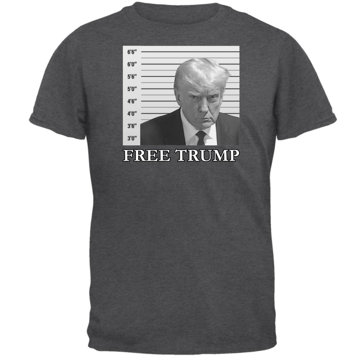 Free Donald Trump Mugshot 2023 Mens T Shirt  Old Glory   