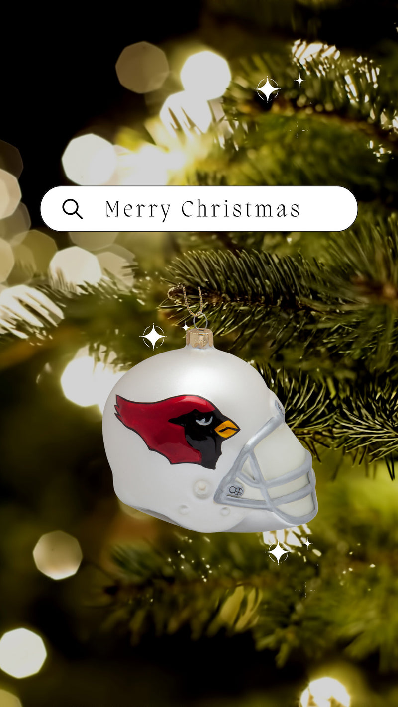 Arizona Cardinals - Glass Helmet Ornament 3 Pack - OS / Multicoloured Ornaments Old Glory   