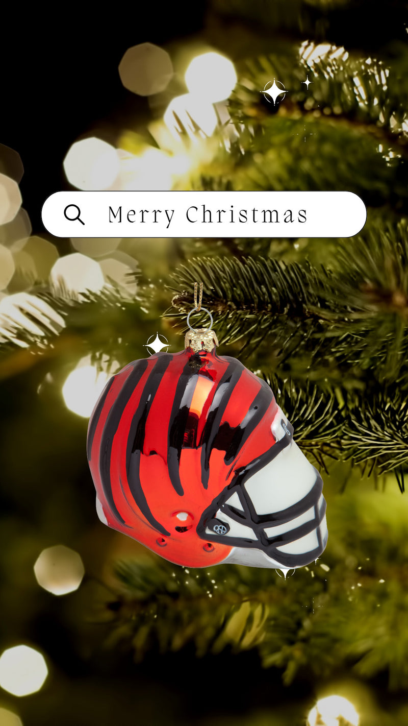 Cincinnati Bengals - Glass Helmet Ornament 3 Pack - OS / Multicoloured Ornaments Old Glory   