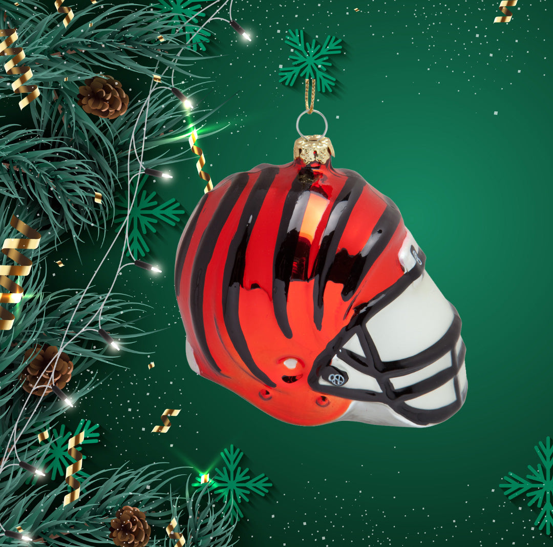 Cincinnati Bengals - Glass Helmet Ornament 3 Pack - OS / Multicoloured Ornaments Old Glory   