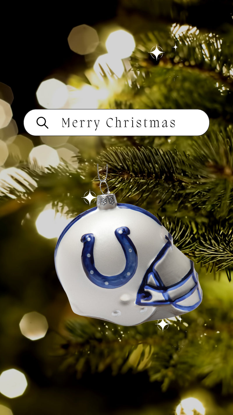 Indianapolis Colts - Glass Helmet Ornament 3 Pack - OS / Multicoloured Ornaments Old Glory   