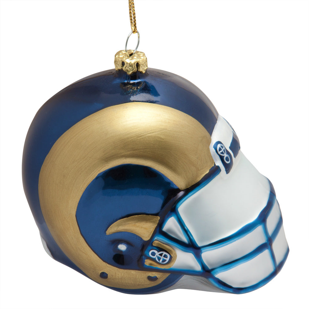 St. Louis Rams - Glass Helmet Ornament 3 Pack - OS / Multicoloured Ornaments Old Glory   