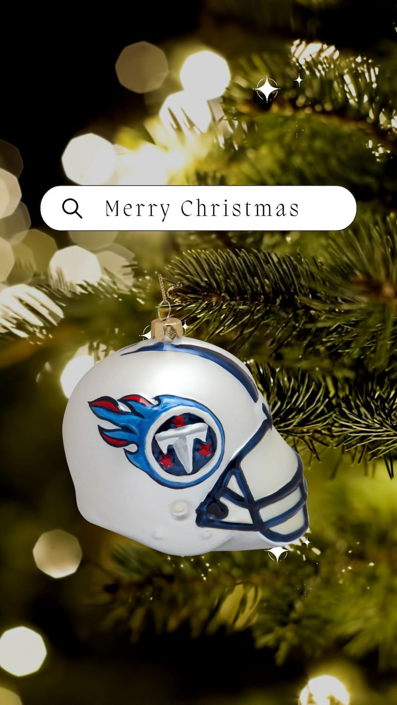 Tennessee Titans - Glass Helmet Ornament 3 Pack - OS / Multicoloured Ornaments Old Glory   