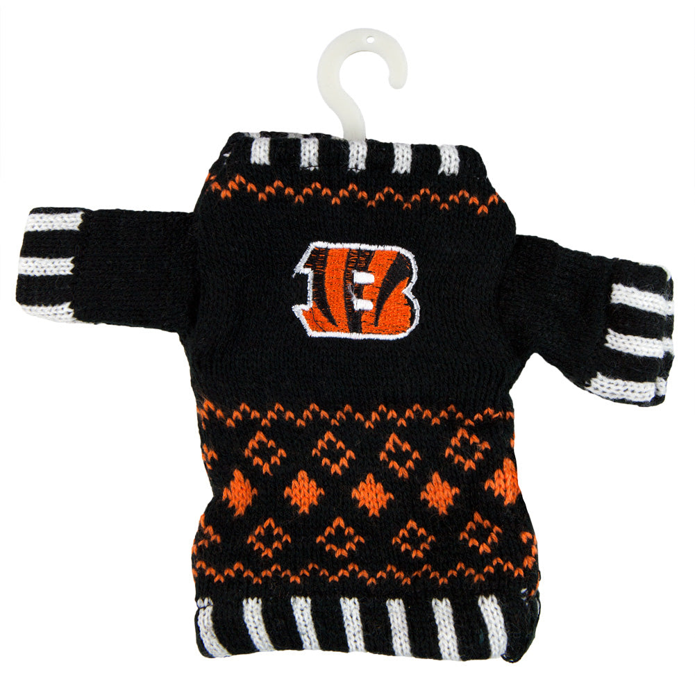 Cincinnati Bengals - Knit Sweater Ornament 3 Pack - OS / Multicoloured Ornaments Old Glory   