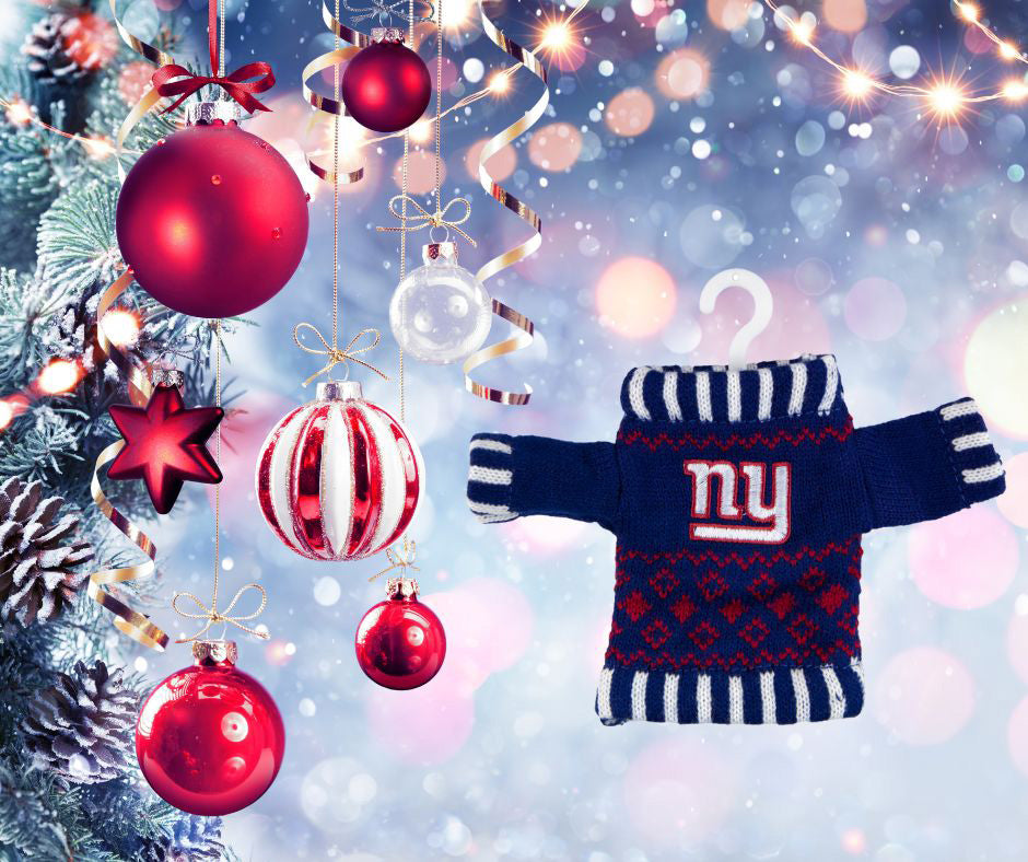 New York Giants - Knit Sweater Ornament 6 Pack - OS / Multicoloured Ornaments Old Glory   