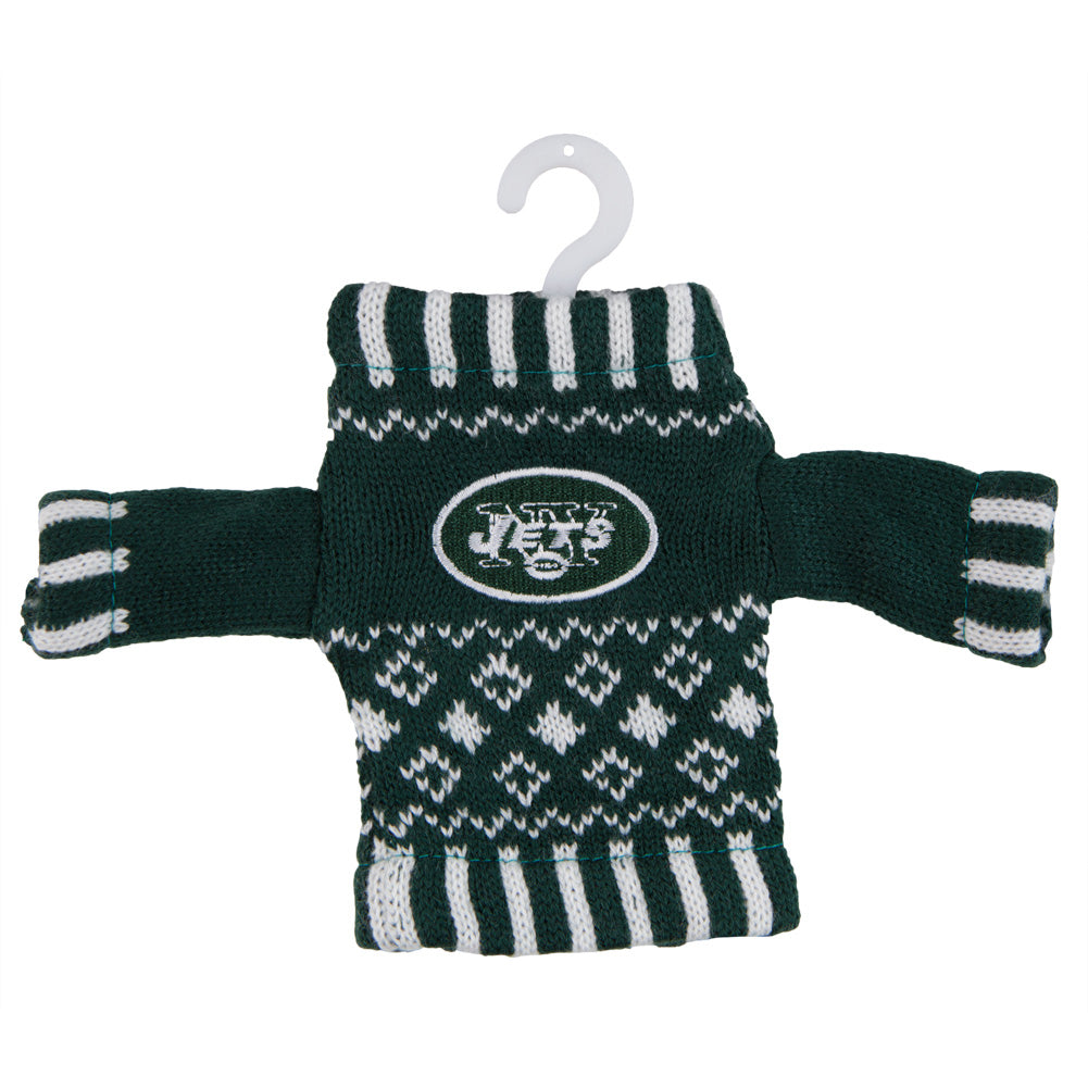 New York Jets - Knit Sweater Ornament 3 Pack - OS / Multicoloured Ornaments Old Glory   