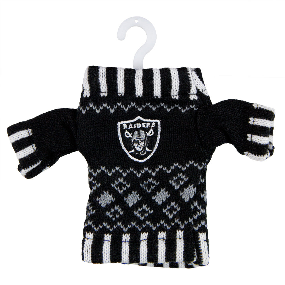 Oakland Raiders - Knit Sweater Ornament 3 Pack - OS / Multicoloured Ornaments Old Glory   