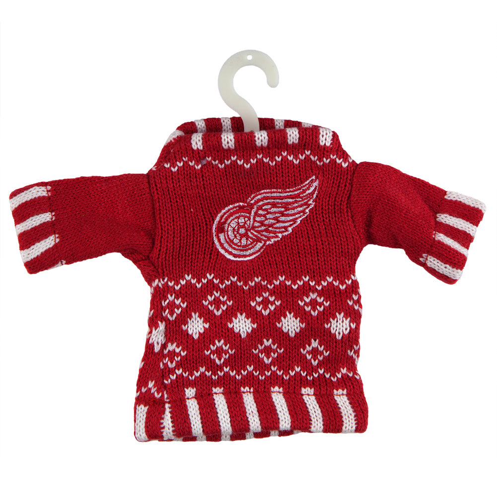 Detroit Red Wings - Knit Sweater Ornament 3 Pack - OS / Multi Ornaments Old Glory   