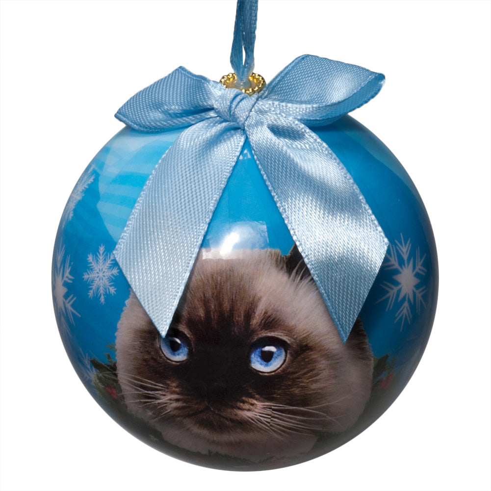 Himalayan Cat Christmas Ball Ornament 3 Pack - OS / Multi Ornaments Old Glory   