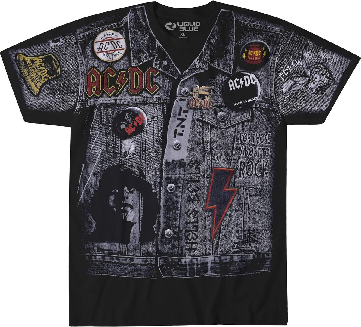 AC/DC - Jacket Mens T Shirt – Old Glory