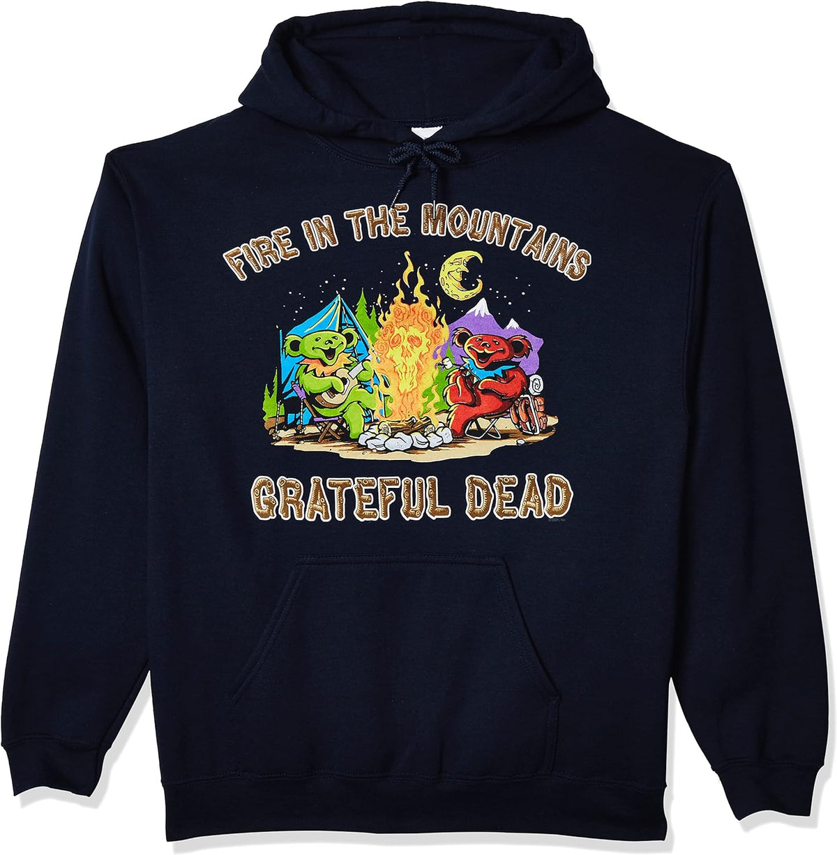 Grateful Dead - Fire on the Mountain Mens Pullover Hoodie Men's Hoodies Old Glory MD  