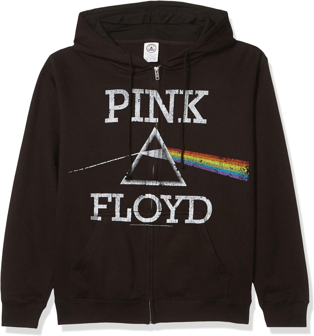 Pink Floyd - Dark Side Classic Mens Zip Hoodie Men's Hoodies Old Glory   