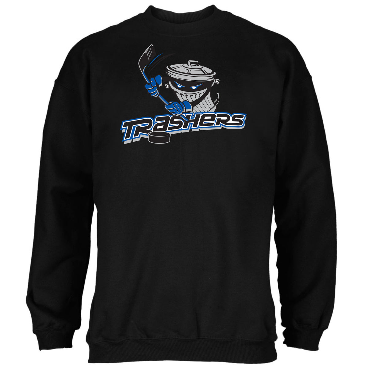 Danbury Trashers - Logo Mens Sweatshirt Men's Sweatshirts Oldglory.com SM Black