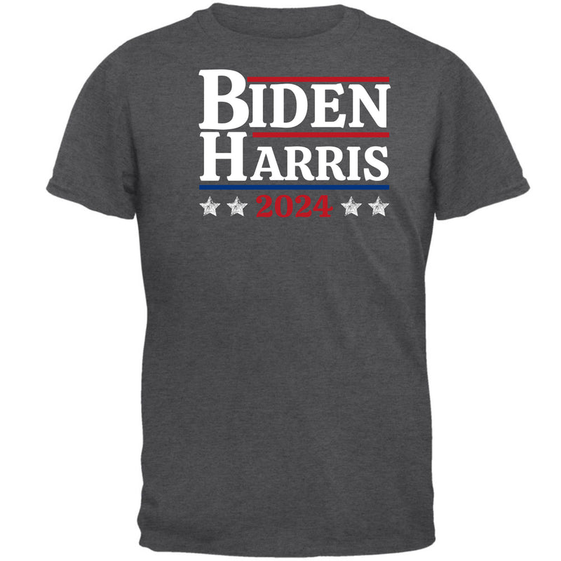 Election 2024 Biden Harris 2024 Mens T Shirt Men's T-Shirts Oldglory.com SM Dark Heather 