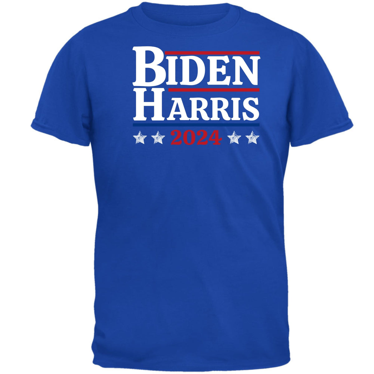 Election 2024 Biden Harris 2024 Mens T Shirt Men's T-Shirts Oldglory.com SM Royal 