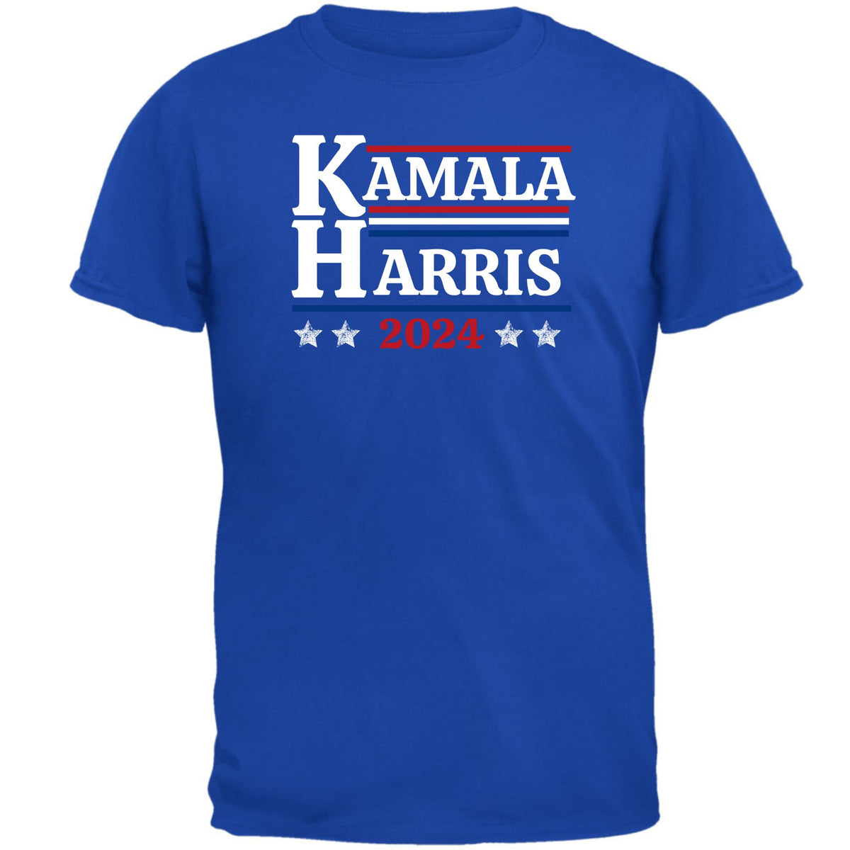 Election 2024 Kamala Harris 2024 Mens T Shirt Men's T-Shirts Oldglory.com SM Royal 