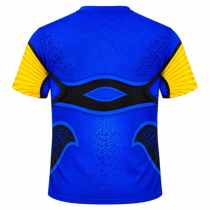 Blue Tang Fish Costume All Over Men's T-Shirt Men's T-Shirts Old Glory