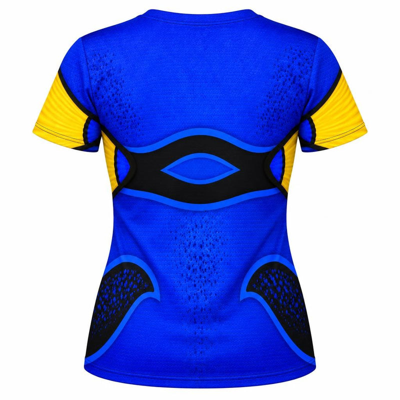 Blue Tang Fish Costume All Over Women's T-Shirt Women's T-Shirts Old Glory