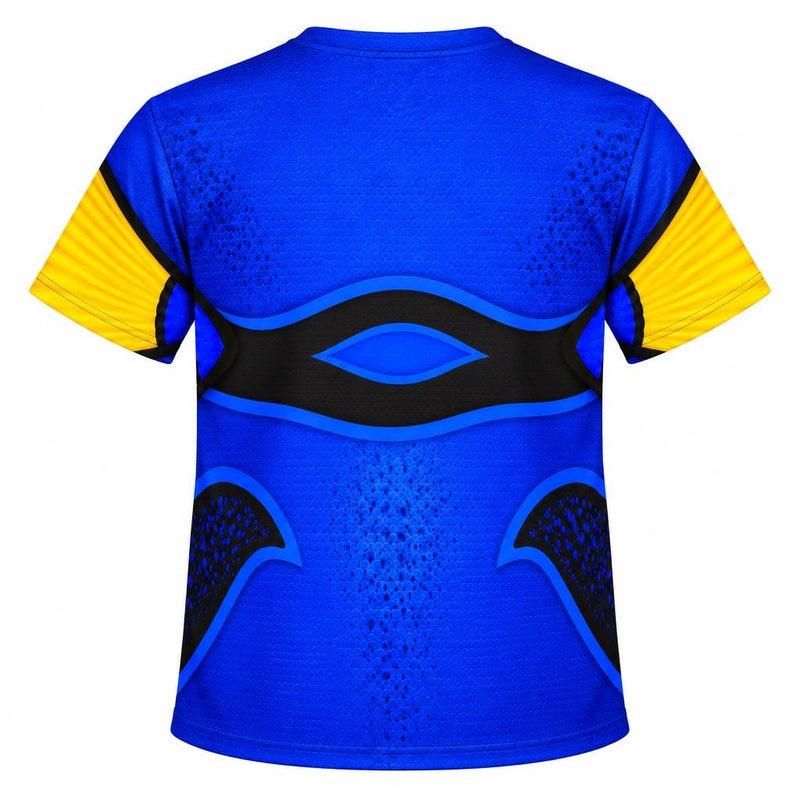 Blue Tang Fish Costume All Over Youth T-Shirt Youth T-Shirts Old Glory