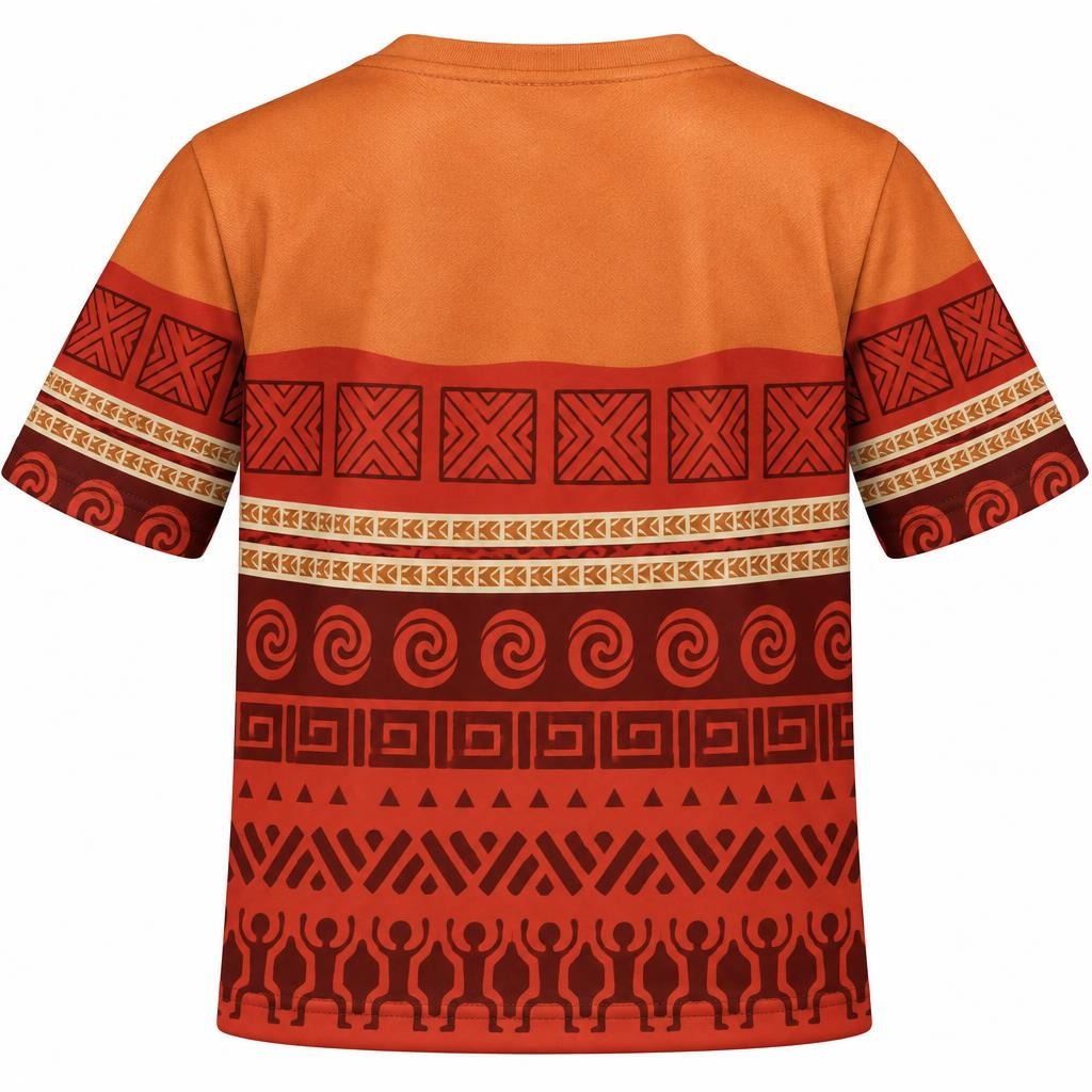 Polynesian Island Princess Costume All Over Youth T-Shirt