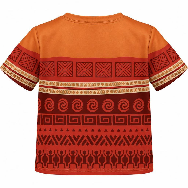 Polynesian Island Princess Costume All Over Toddler T-Shirt Toddler T-Shirts Old Glory