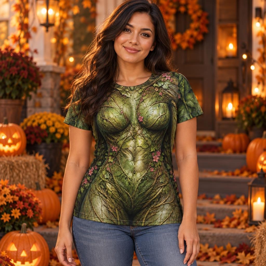 Enchanted Forest Woman Costume All Over Women's T-Shirt