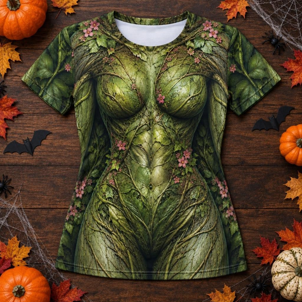 Enchanted Forest Woman Costume All Over Women's T-Shirt