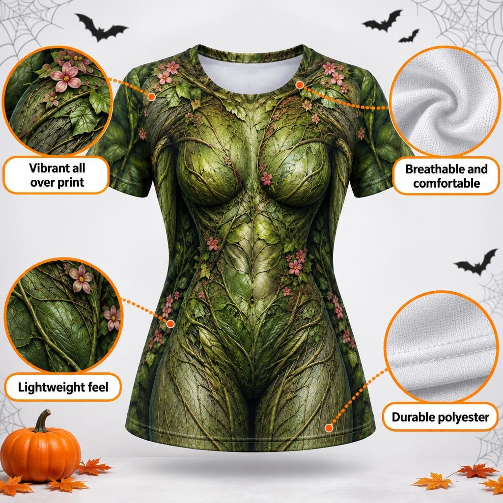 Enchanted Forest Woman Costume All Over Women's T-Shirt