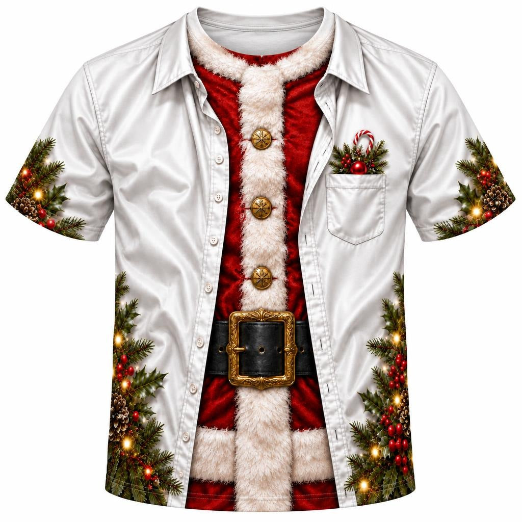 Santa Vacation Shirt Costume All Over Men's T-Shirt