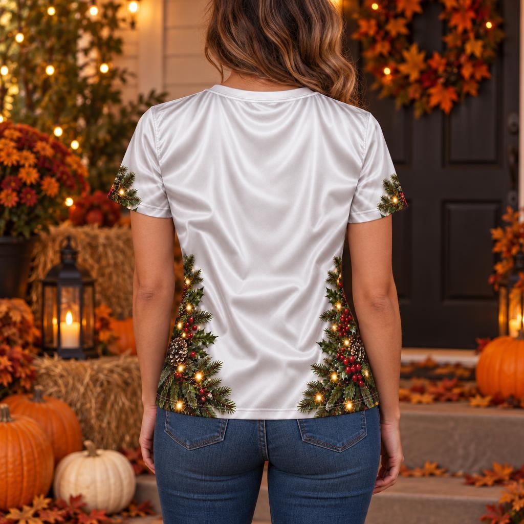 Santa Vacation Shirt Costume All Over Women's T-Shirt