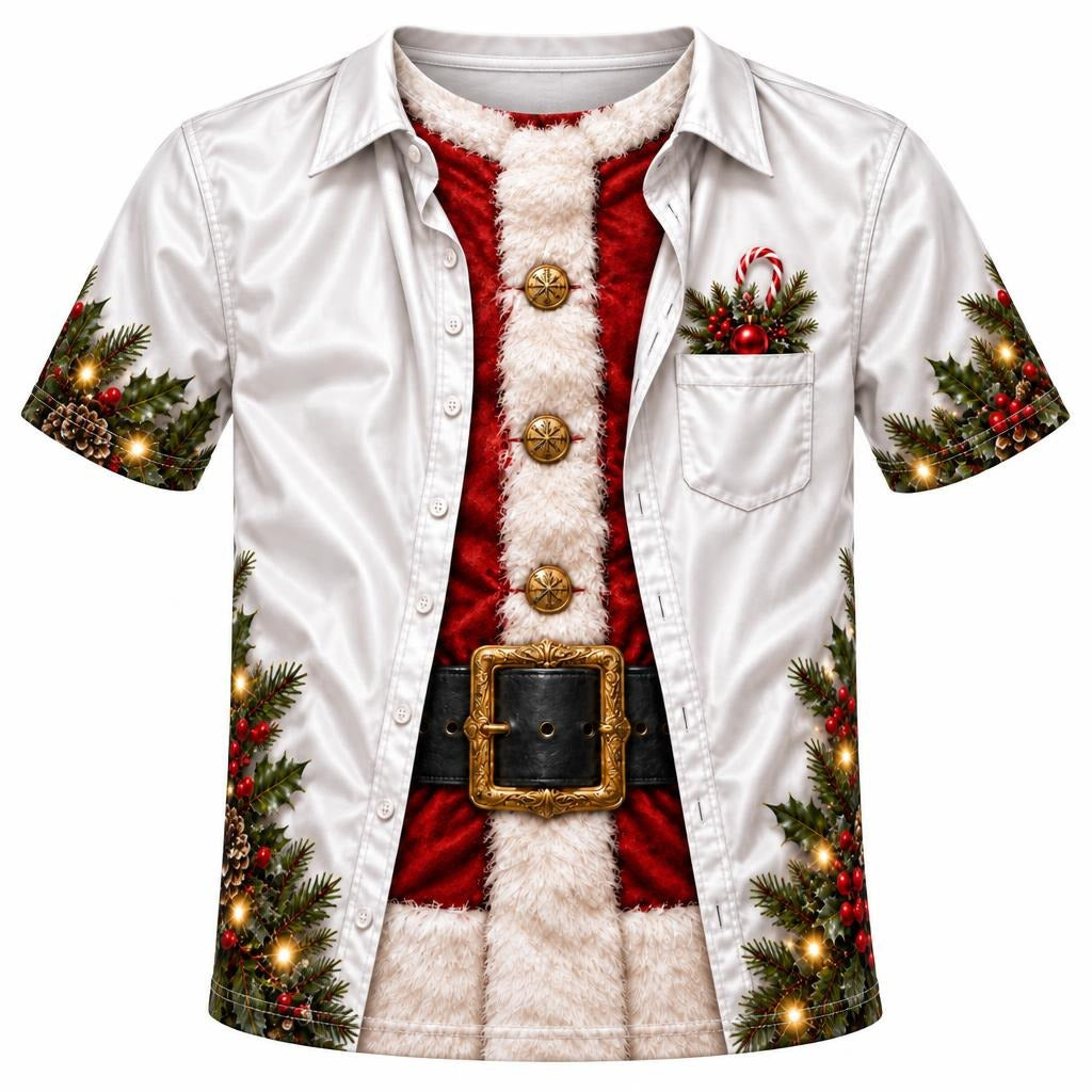 Santa Vacation Shirt Costume All Over Youth T-Shirt