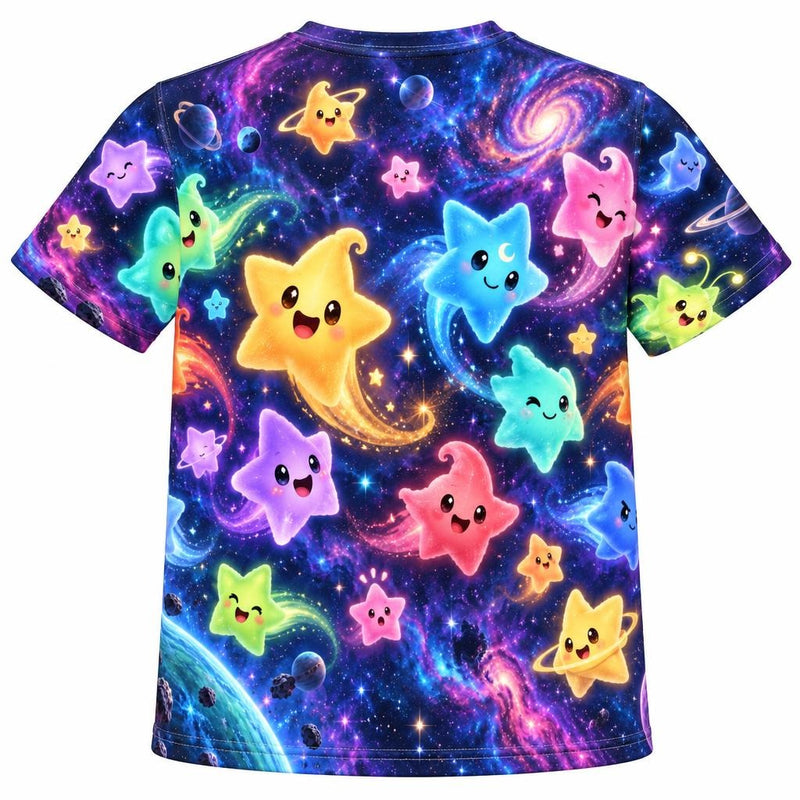 Cosmic Star Quest All Over Youth T-Shirt Youth T-Shirts Old Glory
