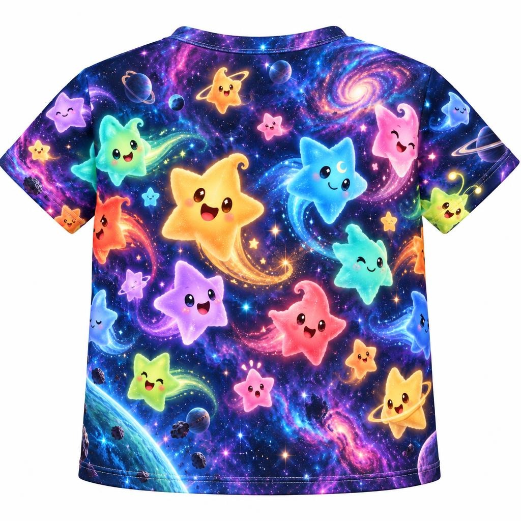 Cosmic Star Quest All Over Toddler T-Shirt