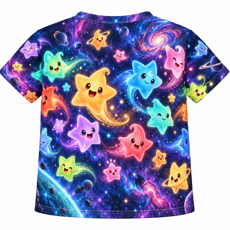 Cosmic Star Quest All Over Toddler T-Shirt Toddler T-Shirts Old Glory