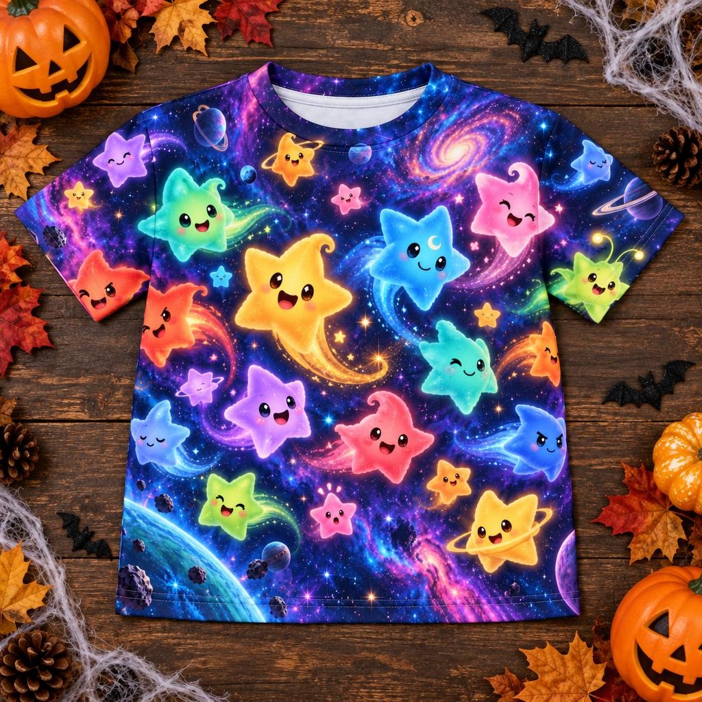 Cosmic Star Quest All Over Toddler T-Shirt
