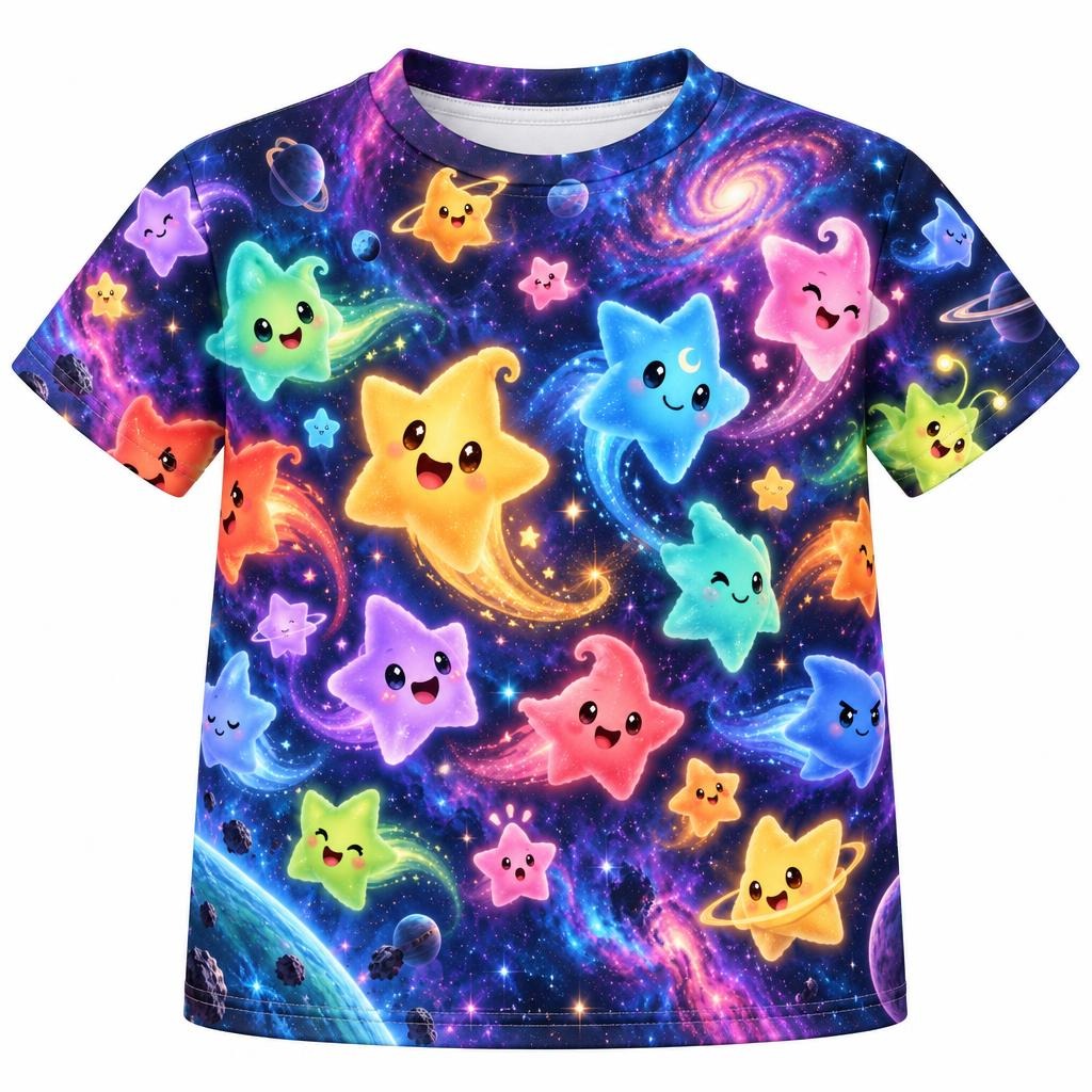 Cosmic Star Quest All Over Toddler T-Shirt