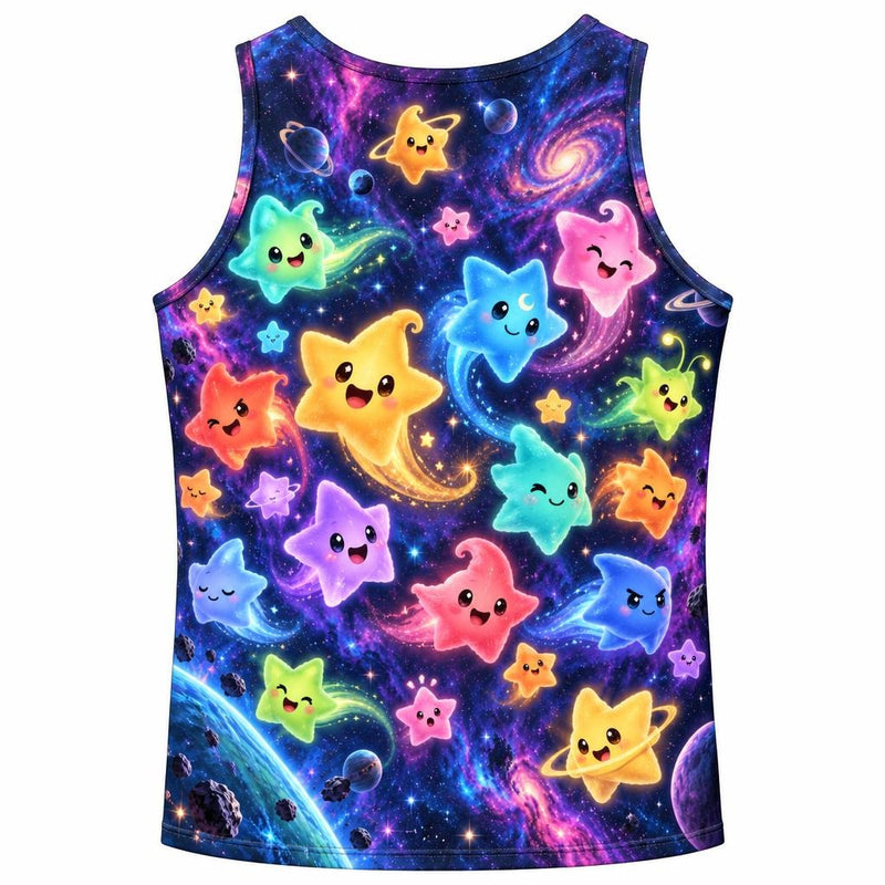Cosmic Star Quest All Over Men's Tank Top Men's Tank Tops Old Glory