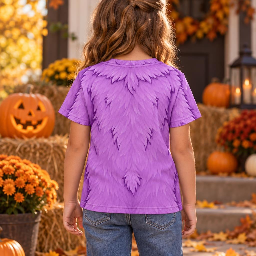 Oddly Adorable Purple Monster All Over Toddler T-Shirt