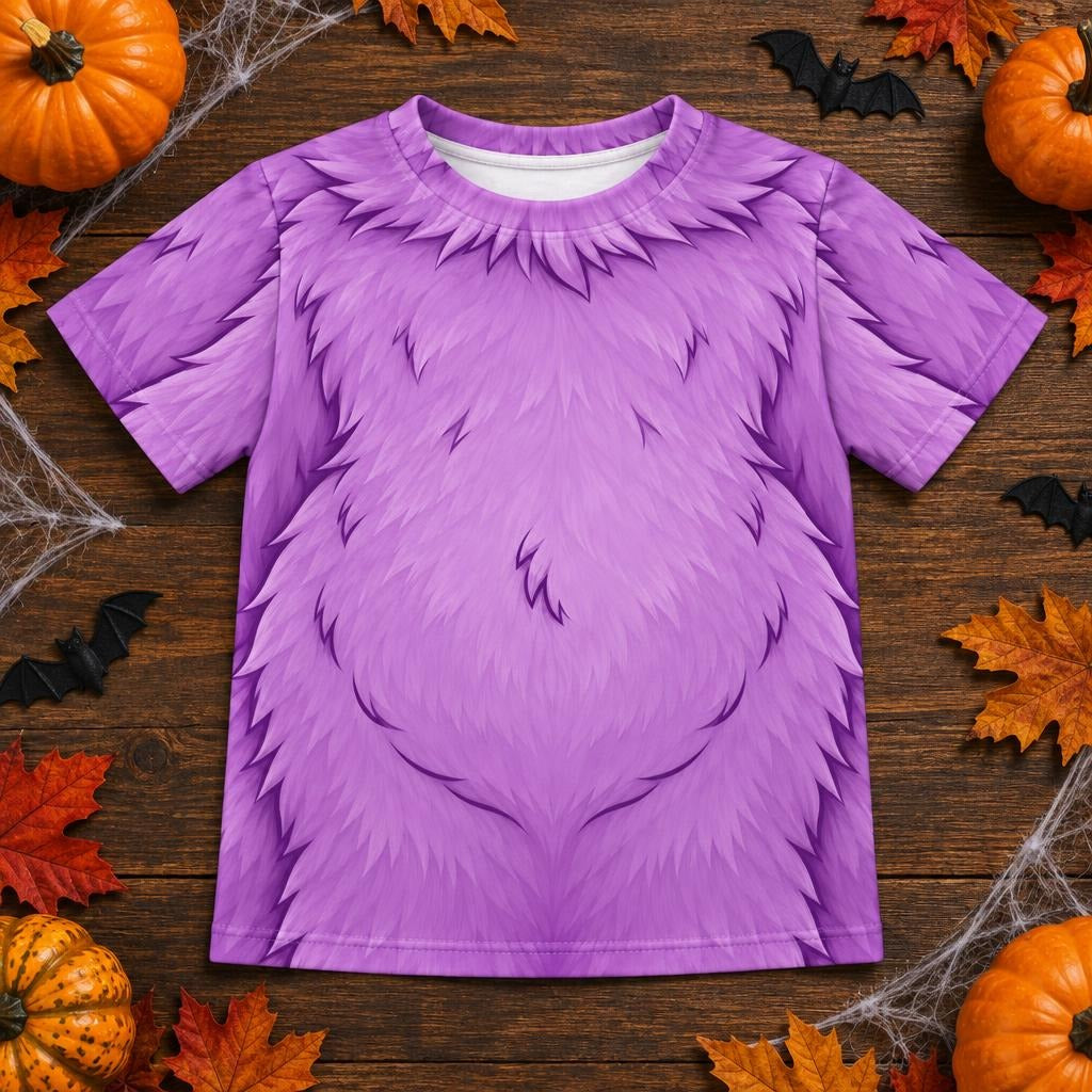 Oddly Adorable Purple Monster All Over Toddler T-Shirt