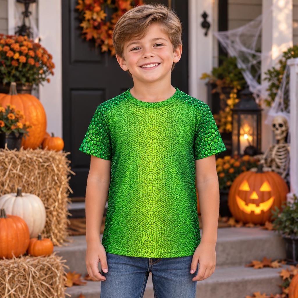 Charming Chameleon Sidekick Costume All Over Toddler T-Shirt