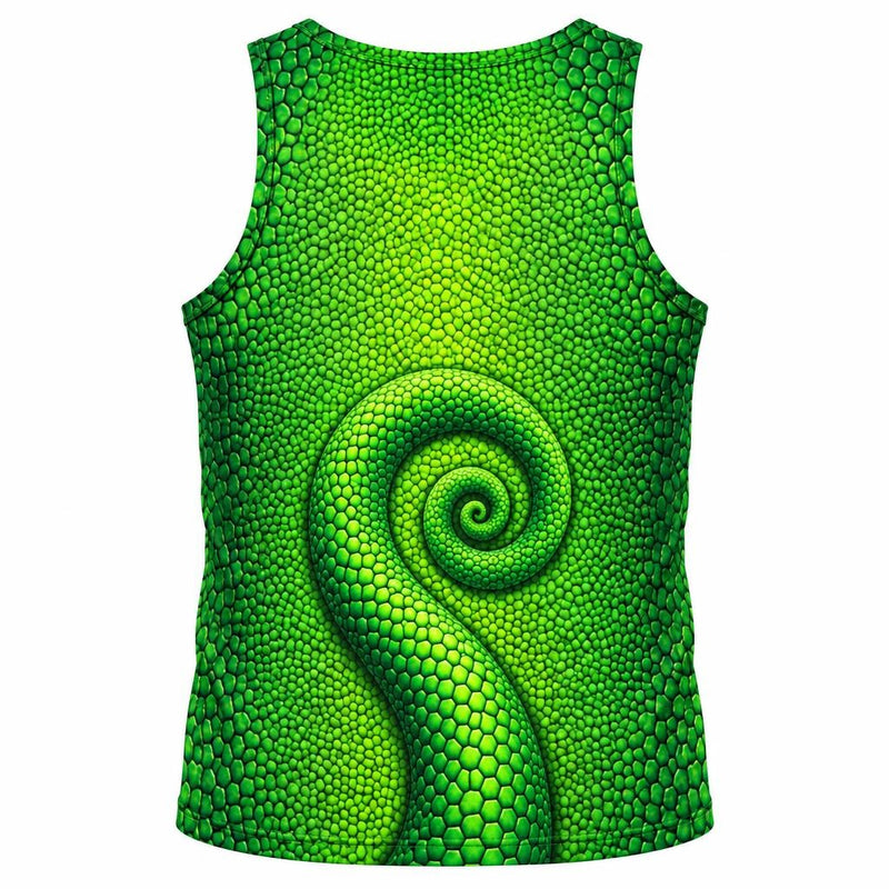Charming Chameleon Sidekick Costume All Over Men's Tank Top Men's Tank Tops Old Glory