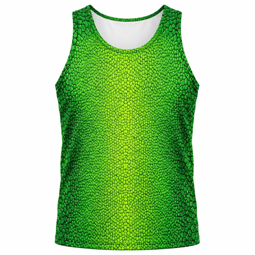 Charming Chameleon Sidekick Costume All Over Men's Tank Top